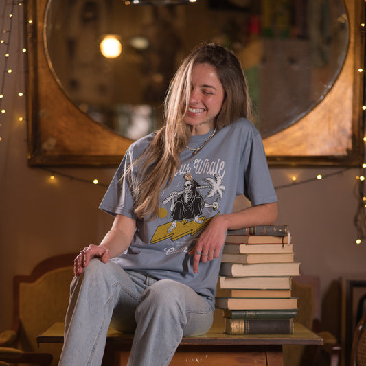 ThunderSurfer T-Shirt Ltd Stone Blue