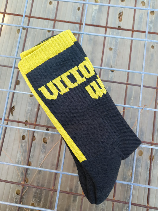 Black Yellow Socks