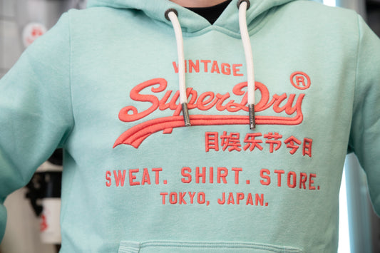 Womens Superdry Mint Hoodie 🏷️