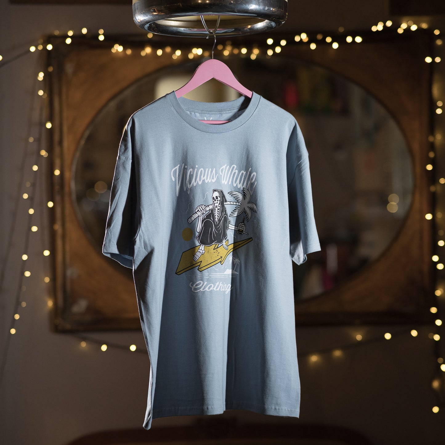 ThunderSurfer T-Shirt Ltd Stone Blue