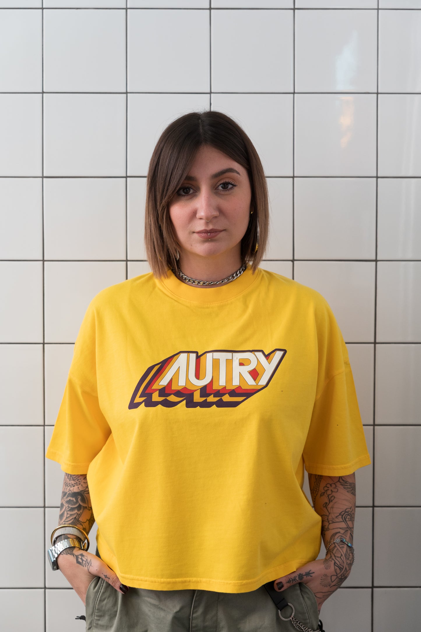 Autry Yellow T-Shirt 🏷️