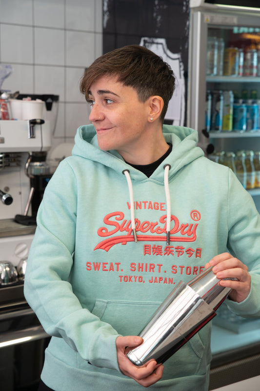 Womens Superdry Mint Hoodie 🏷️