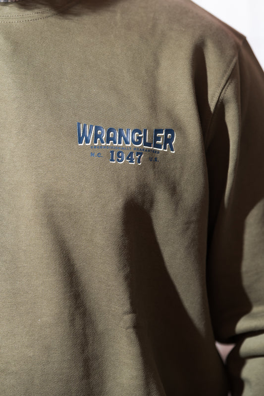 Wrangler Sweatshirt Ivy Green 🏷️